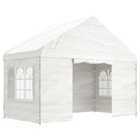Thumbnail for Pavillon mit Dach Weiß 4,08x2,23x3,22 m Polyethylen