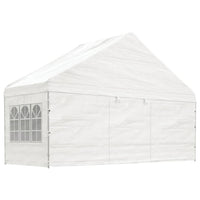 Thumbnail for Pavillon mit Dach Weiß 5,88x2,23x3,75 m Polyethylen
