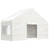 Thumbnail for Pavillon mit Dach Weiß 5,88x2,23x3,75 m Polyethylen