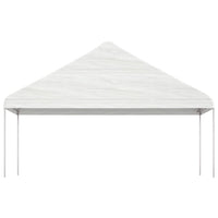 Thumbnail for vidaXL Pavillon mit Dach Weiß 5,88x2,23x3,75 m Polyethylen