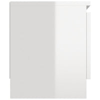 Thumbnail for TV-Schrank mit Tür Hochglanz-Weiß 102x30x36 cm