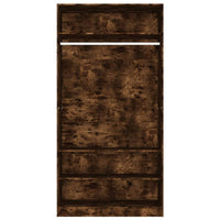 Thumbnail for Kleiderschrank Räuchereiche 100x50x200 cm Holzwerkstoff