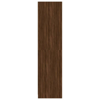 Thumbnail for Kleiderschrank Braun Eiche-Optik 100x50x200 cm Holzwerkstoff