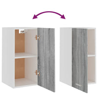 Thumbnail for Hängeschrank Grau Sonoma 29,5x31x60 cm Holzwerkstoff