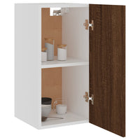Thumbnail for Hängeschrank Braun Eichen-Optik 29,5x31x60 cm Holzwerkstoff