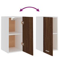 Thumbnail for Hängeschrank Braun Eichen-Optik 29,5x31x60 cm Holzwerkstoff
