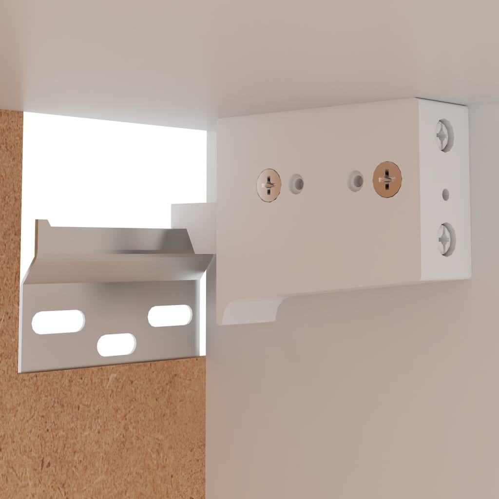 Hängeschrank Braun Eichen-Optik 29,5x31x60 cm Holzwerkstoff