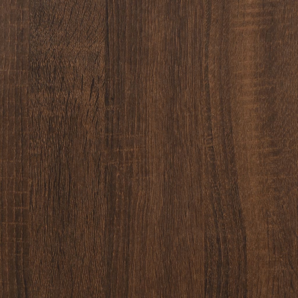 Hängeschrank Braun Eichen-Optik 29,5x31x60 cm Holzwerkstoff