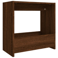 Thumbnail for Beistelltisch Braun Eichen-Optik 50x26x50 cm Holzwerkstoff