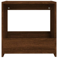 Thumbnail for Beistelltisch Braun Eichen-Optik 50x26x50 cm Holzwerkstoff