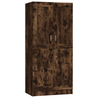 Thumbnail for Kleiderschrank Räuchereiche 82,5x51,5x180 cm Holzwerkstoff