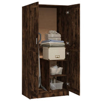 Thumbnail for Kleiderschrank Räuchereiche 82,5x51,5x180 cm Holzwerkstoff