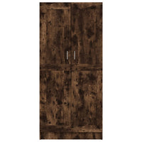 Thumbnail for Kleiderschrank Räuchereiche 82,5x51,5x180 cm Holzwerkstoff