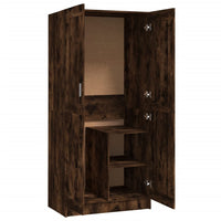Thumbnail for Kleiderschrank Räuchereiche 82,5x51,5x180 cm Holzwerkstoff