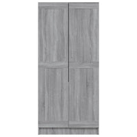 Thumbnail for Kleiderschrank Grau Sonoma 82,5x51,5x180 cm Holzwerkstoff