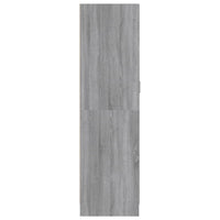 Thumbnail for Kleiderschrank Grau Sonoma 82,5x51,5x180 cm Holzwerkstoff