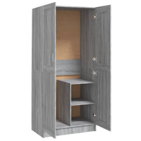 Thumbnail for Kleiderschrank Grau Sonoma 82,5x51,5x180 cm Holzwerkstoff