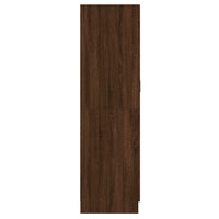 Thumbnail for Kleiderschrank Braun Eichen-Optik 82,5x51,5x180cm Holzwerkstoff