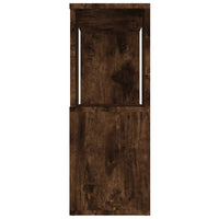 Thumbnail for Bücherregal/Raumteiler Räuchereiche 80x24x63 cm