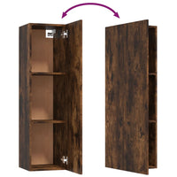 Thumbnail for TV-Wandschrank Räuchereiche 30,5x30x110 cm