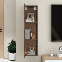 Thumbnail for TV-Wandschrank Braun Eichen-Optik 30,5x30x110 cm