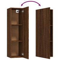 Thumbnail for TV-Wandschrank Braun Eichen-Optik 30,5x30x110 cm