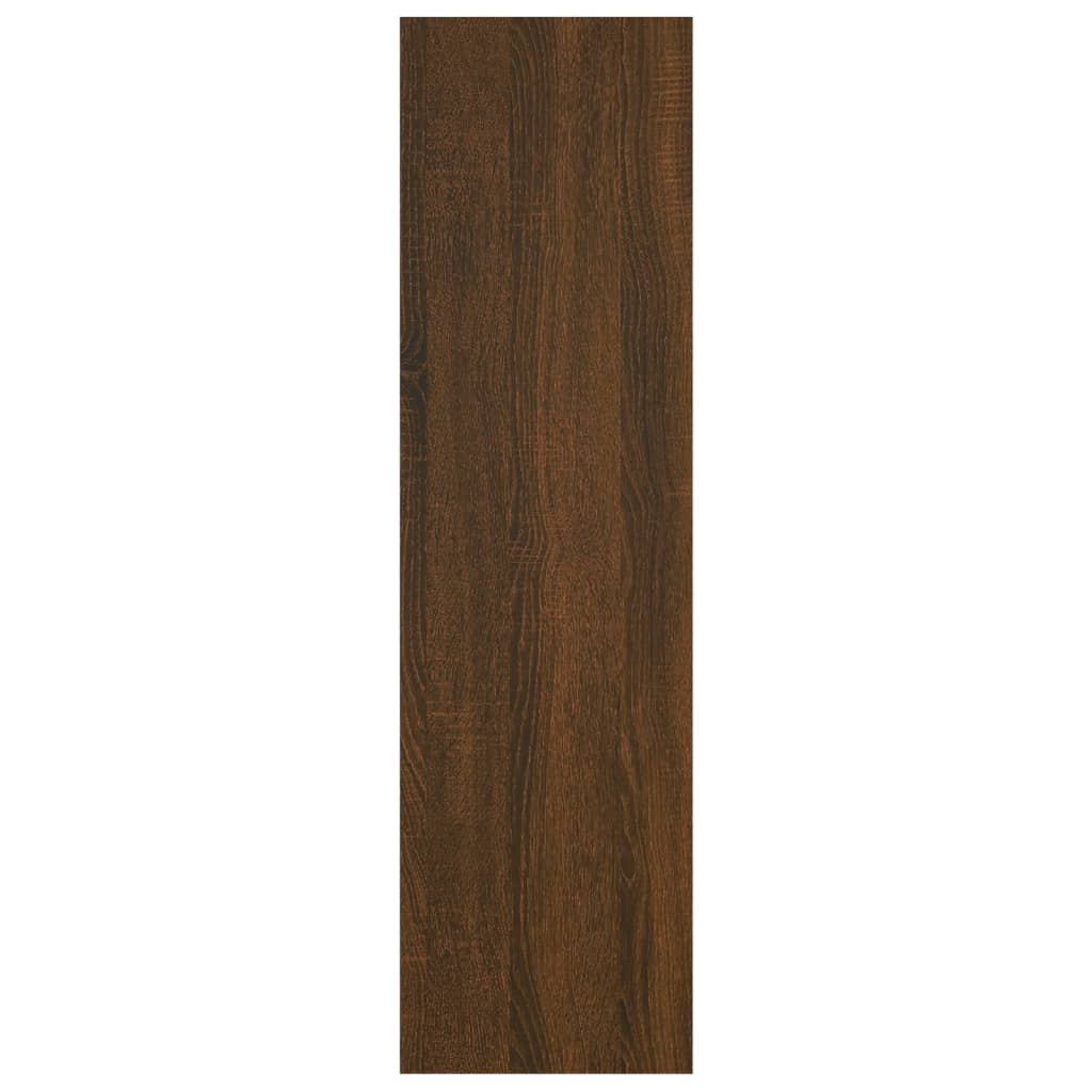 TV-Wandschränke 2 Stk. Braun Eichen-Optik 30,5x30x110 cm