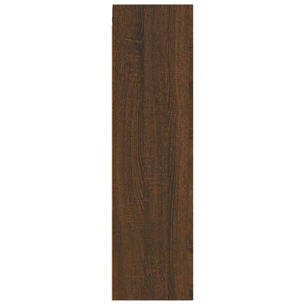 TV-Wandschränke 2 Stk. Braun Eichen-Optik 30,5x30x110 cm