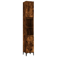 Thumbnail for Badschrank Räuchereiche 30x30x190 cm Holzwerkstoff
