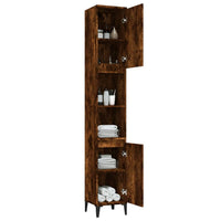Thumbnail for Badschrank Räuchereiche 30x30x190 cm Holzwerkstoff