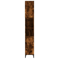 Thumbnail for Badschrank Räuchereiche 30x30x190 cm Holzwerkstoff