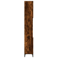 Thumbnail for Badschrank Räuchereiche 30x30x190 cm Holzwerkstoff