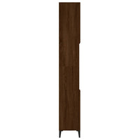 Thumbnail for Badschrank Braun Eichen-Optik 30x30x190 cm Holzwerkstoff