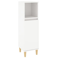 Thumbnail for Badschrank Weiß 30x30x100 cm Holzwerkstoff