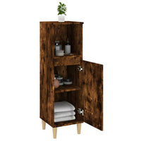Thumbnail for Badschrank Räuchereiche 30x30x100 cm Holzwerkstoff