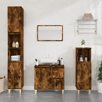 Thumbnail for Badschrank Räuchereiche 30x30x100 cm Holzwerkstoff