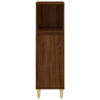 Thumbnail for Badschrank Braun Eichen-Optik 30x30x100 cm Holzwerkstoff
