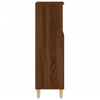 Thumbnail for Badschrank Braun Eichen-Optik 30x30x100 cm Holzwerkstoff