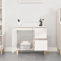 Thumbnail for Badschrank Weiß 65x33x60 cm Holzwerkstoff
