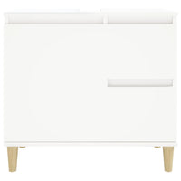Thumbnail for Badschrank Weiß 65x33x60 cm Holzwerkstoff