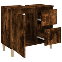 Thumbnail for Badschrank Räuchereiche 65x33x60 cm Holzwerkstoff