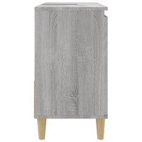 Thumbnail for Badschrank Grau Sonoma 65x33x60 cm Holzwerkstoff