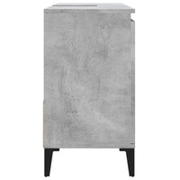 Thumbnail for Badschrank Betongrau 65x33x60 cm Holzwerkstoff