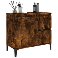 Thumbnail for Badschrank Räuchereiche 65x33x60 cm Holzwerkstoff