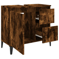 Thumbnail for Badschrank Räuchereiche 65x33x60 cm Holzwerkstoff