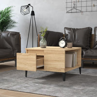 Thumbnail for Couchtisch Sonoma-Eiche 55x55x36,5 cm Holzwerkstoff