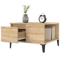 Thumbnail for Couchtisch Sonoma-Eiche 55x55x36,5 cm Holzwerkstoff