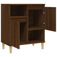 Thumbnail for Sideboard Braun Eichen-Optik 60x35x70 cm Holzwerkstoff