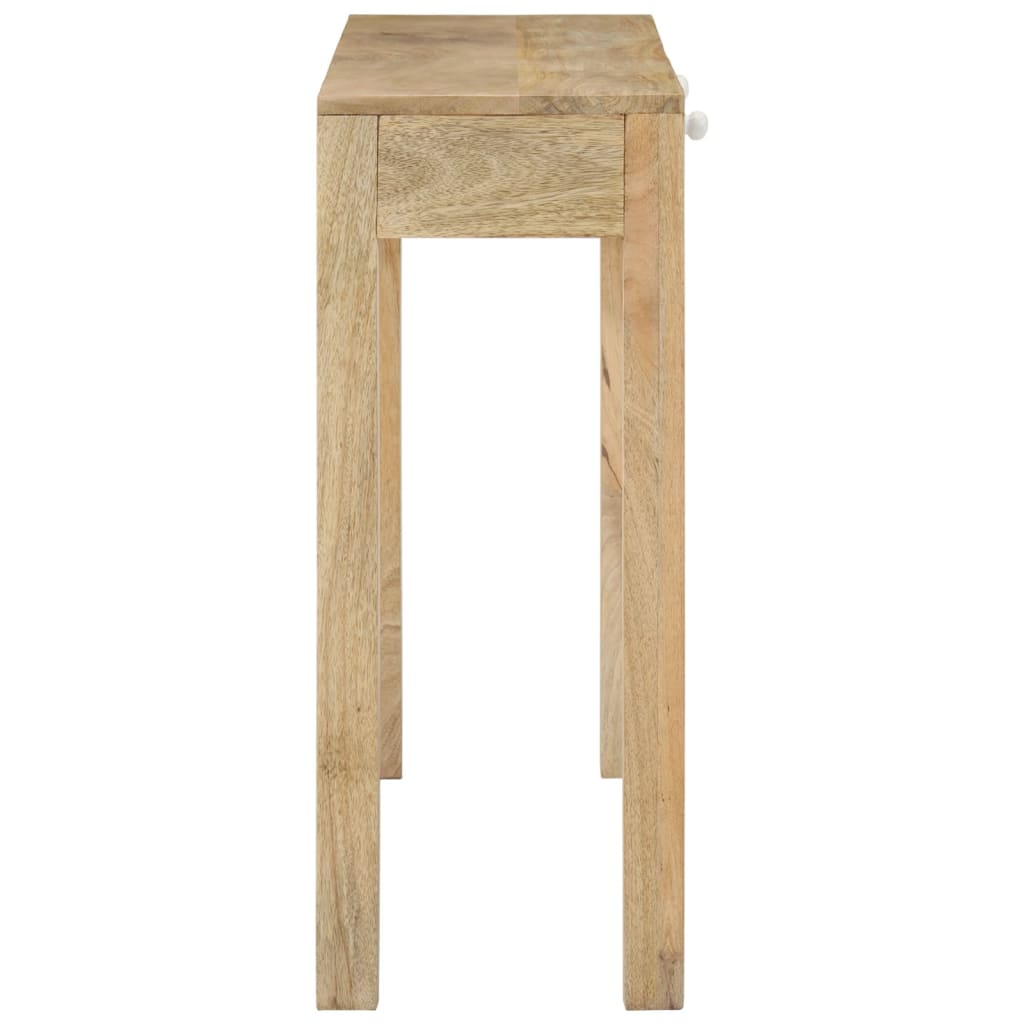 Konsolentisch 110x30x75 cm Gebleichtes Massivholz Mango