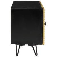 Thumbnail for TV-Schrank 110x30x45 cm Massivholz Mango